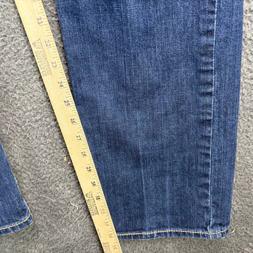Cinch Ian Mens Slim Fit Bootcut Jeans Dark Wash Blue Denim 33x36 MB63536001 - Picture 5 of 8